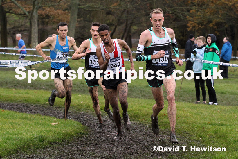 Senior and under-23 men, 2019 European Cross Country Trials and British Cross Challenge, Sefton Park, Liverpool.  Photo: David T. Hewitson/Sports for All Pics